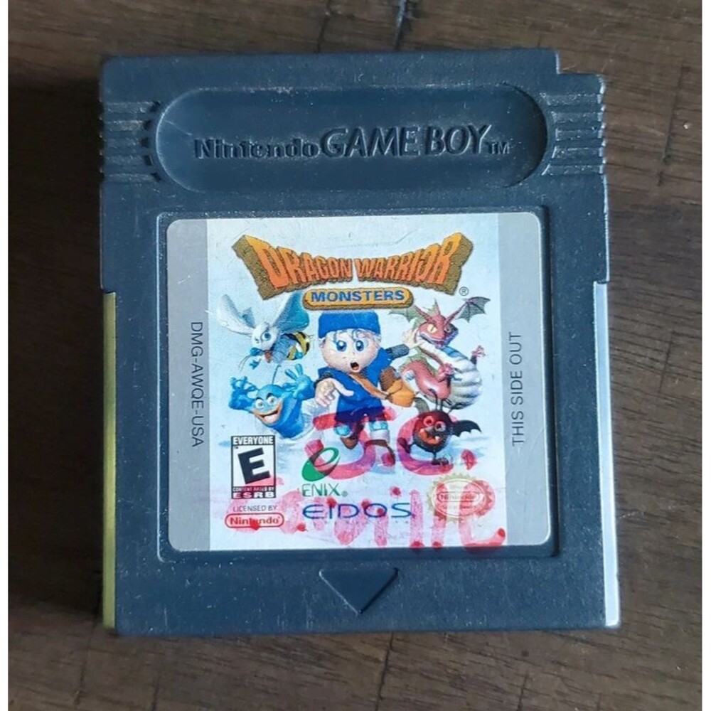 Nintendo Gameboy Dragon Warrior Monsters